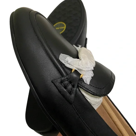 Lauren Ralph Lauren Averi Nappa Leather Loafer Size 6 - Picture 5 of 6